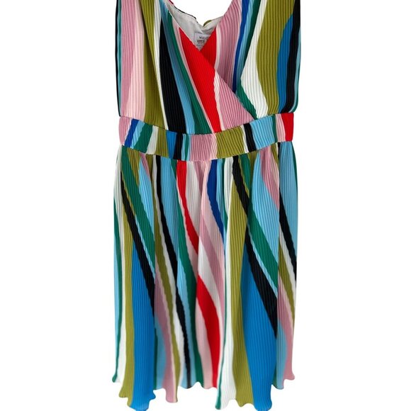 WAVERLY GREY Liberant pleated colorful cocktail dress - Picture 7 of 12